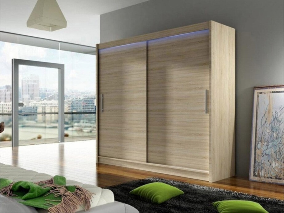 Wardrobe Closico Pallor I (Sonoma oak)