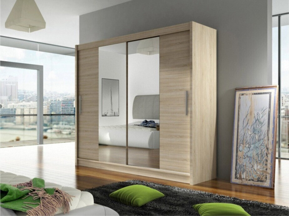Wardrobe Closico Pallor II (Sonoma oak)