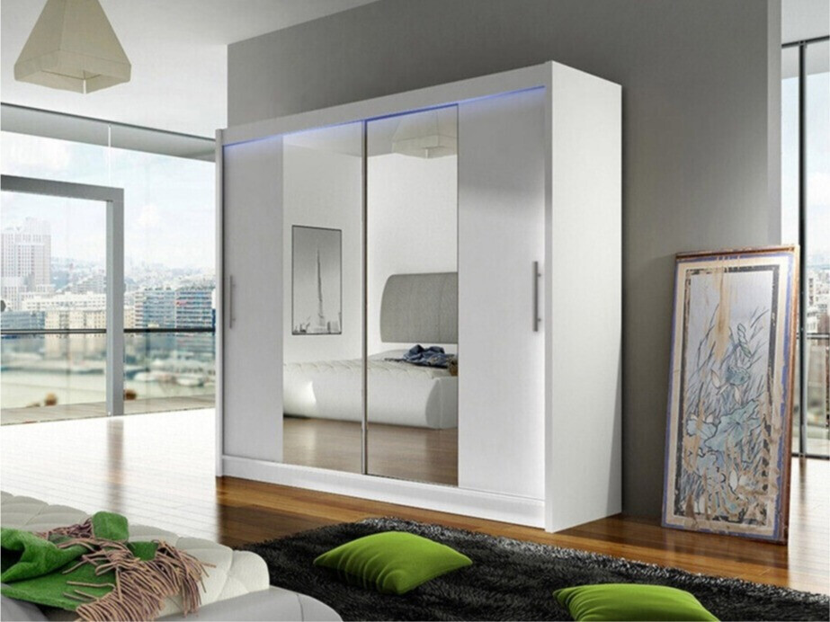 Wardrobe Closico Pallor II (White)