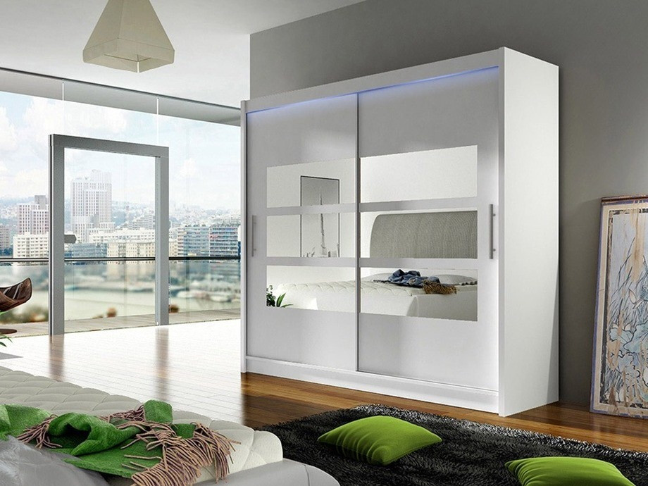 Wardrobe Closico Pallor III (White)