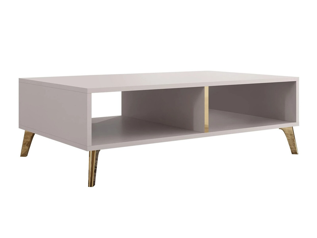 Living room set Comfivo Capella (Cashmere + Glossy cashmere)