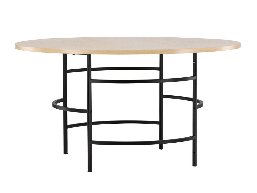 Table Dallas 4695 (Black + Light brown)