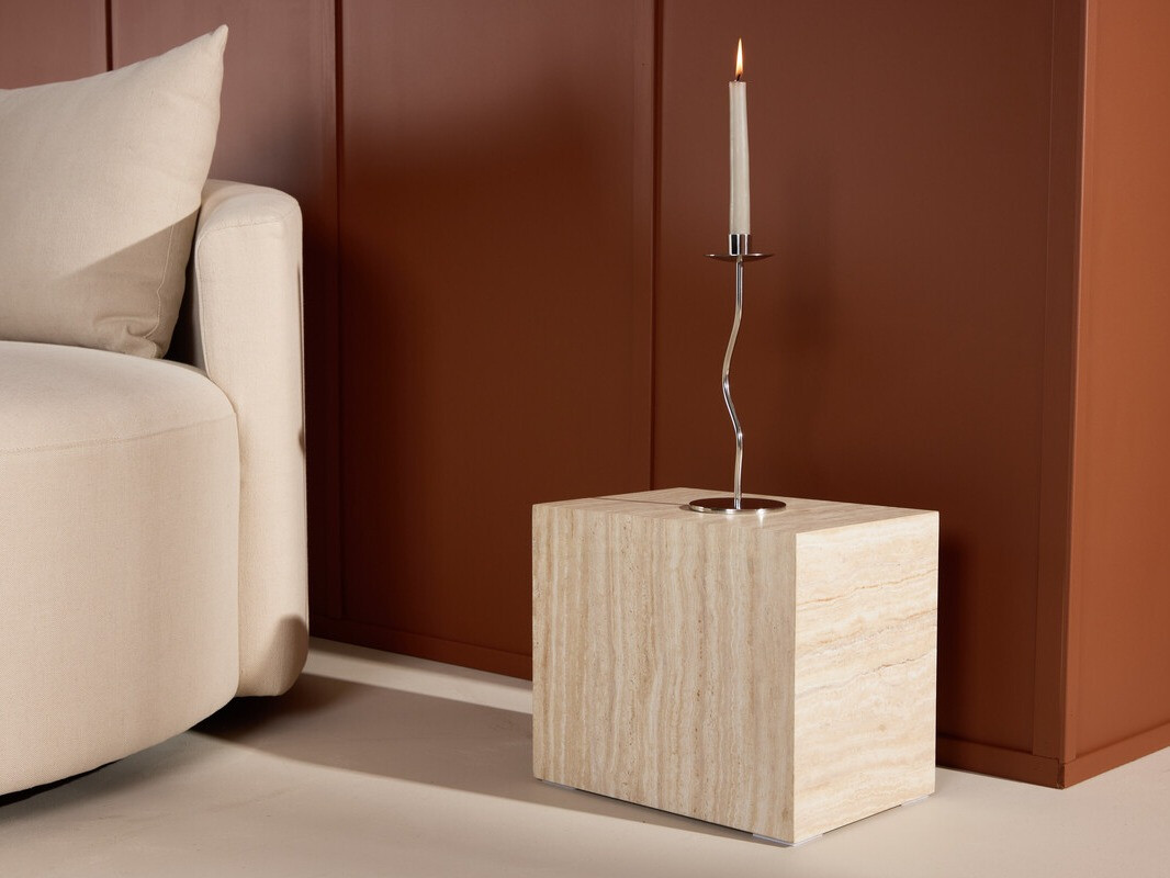 Side table Dallas 5005 (Light Travertine)