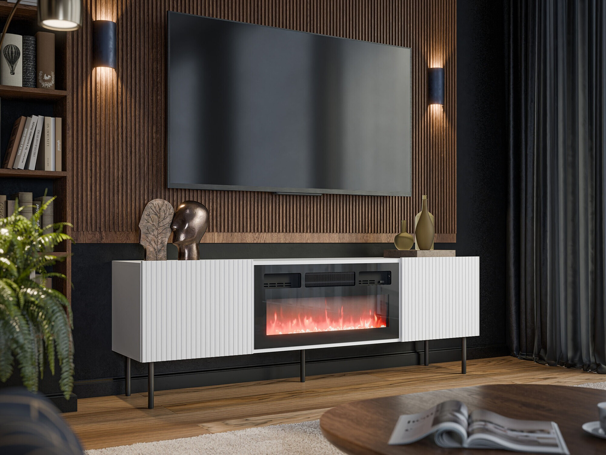 TV stand Ratio (White)