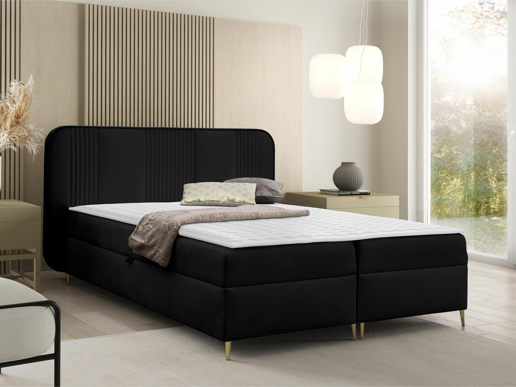 Continental bed Sonus (Magic Velvet 2219)
