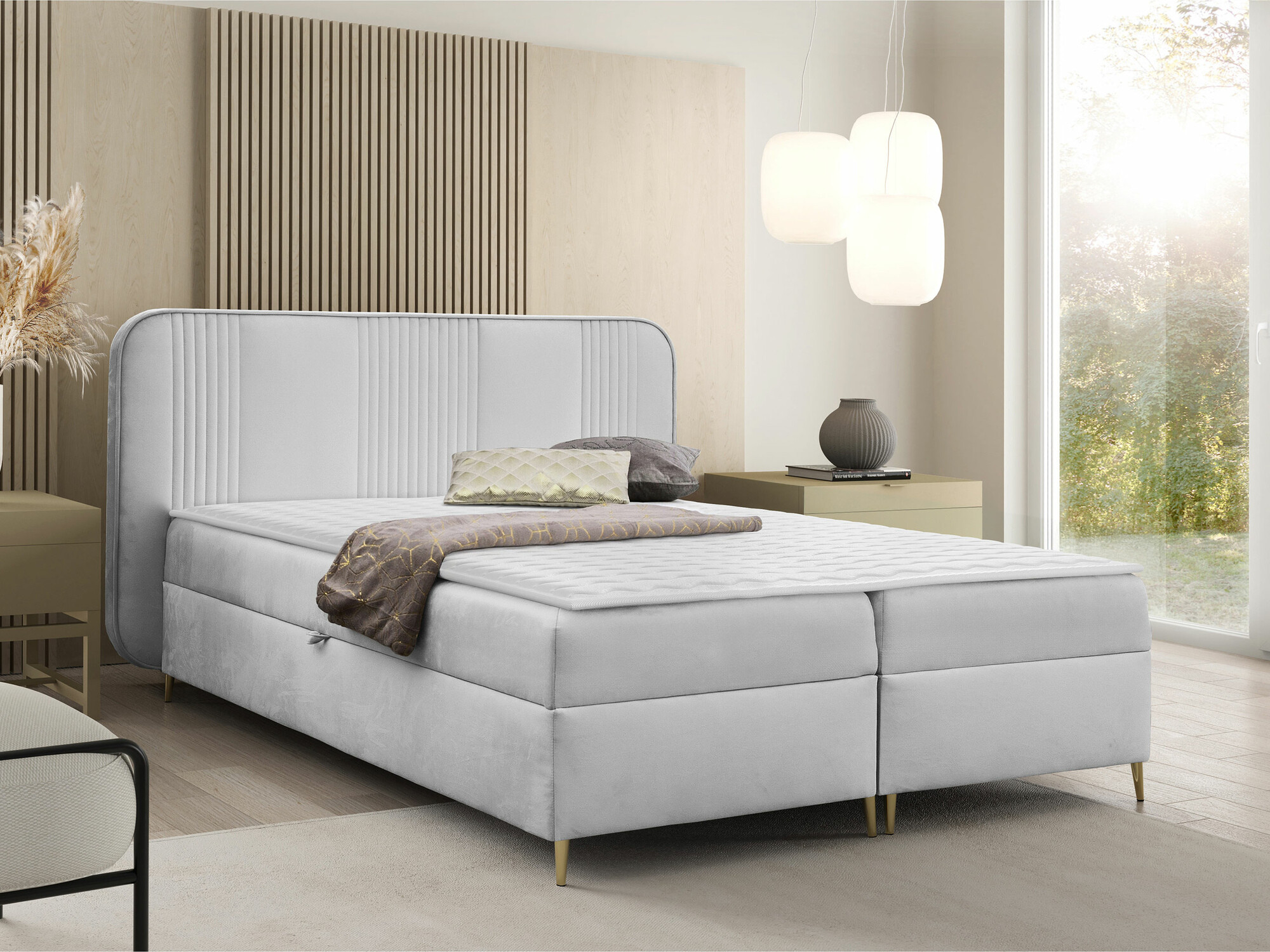 Continental bed Sonus (Magic Velvet 2239)