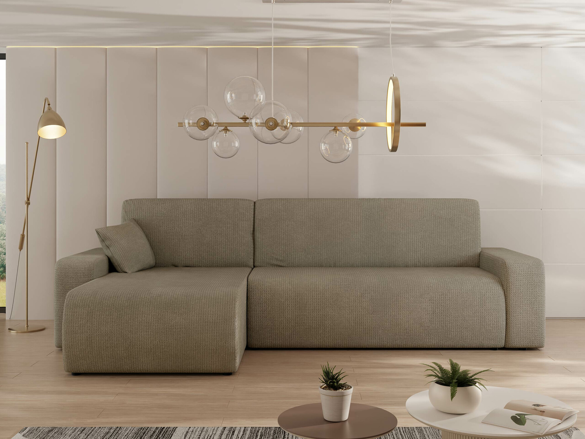Corner sofa Doctral III (Lima 80)