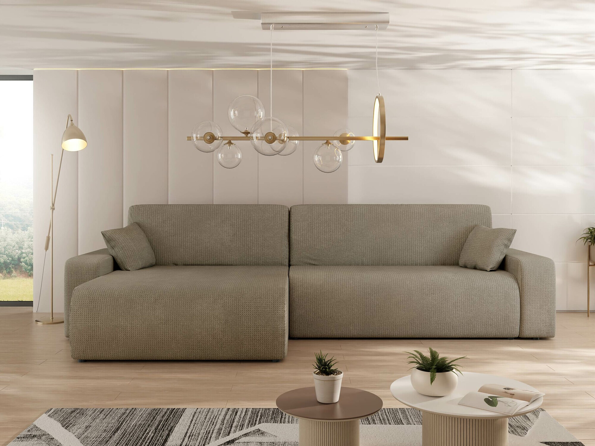 Corner sofa Doctral I (Lima 80)