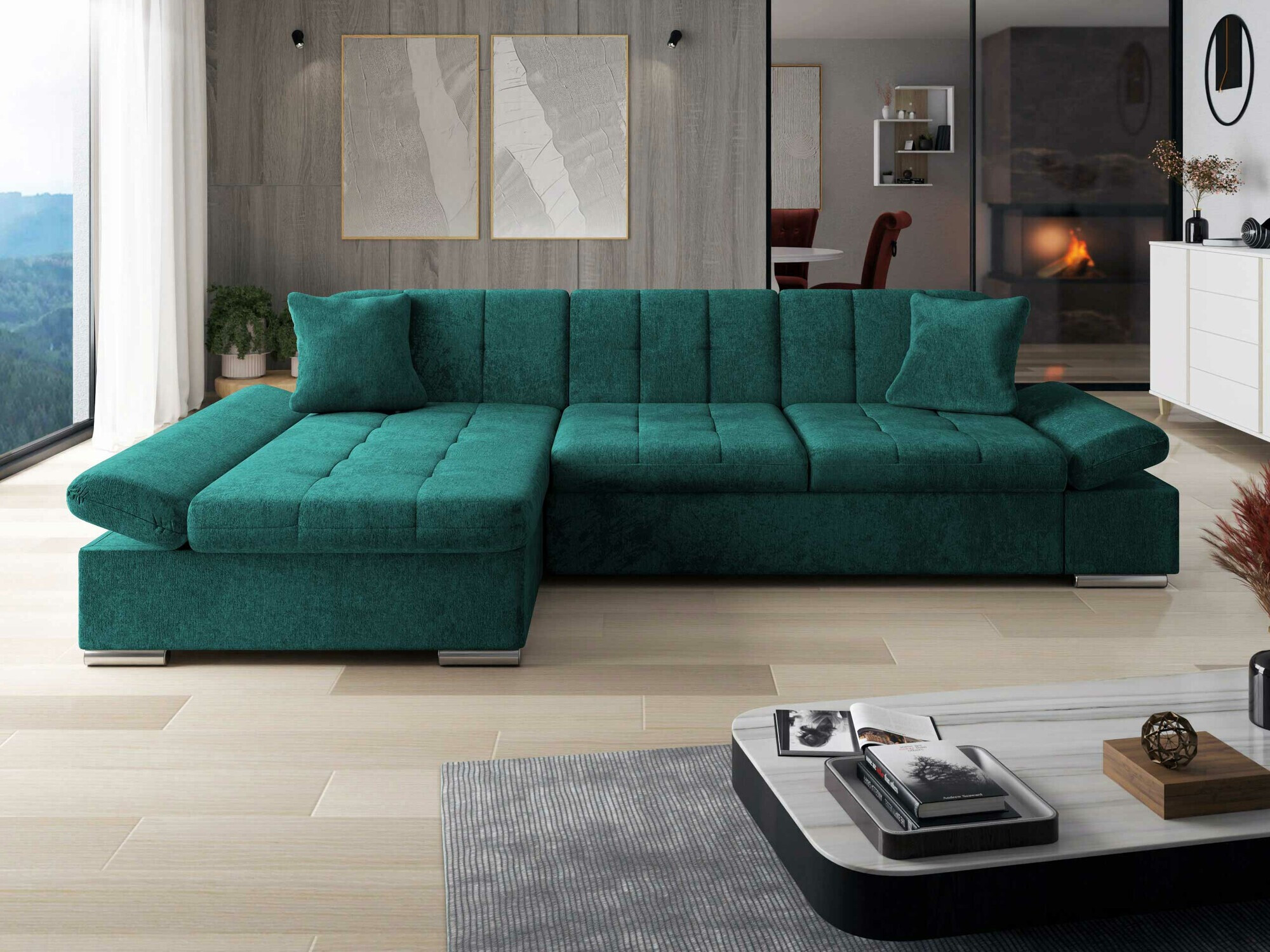 Corner sofa Comfivo 152 (Clara 215.11)