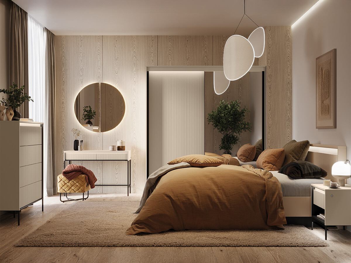 Bedside table Lorfera 109