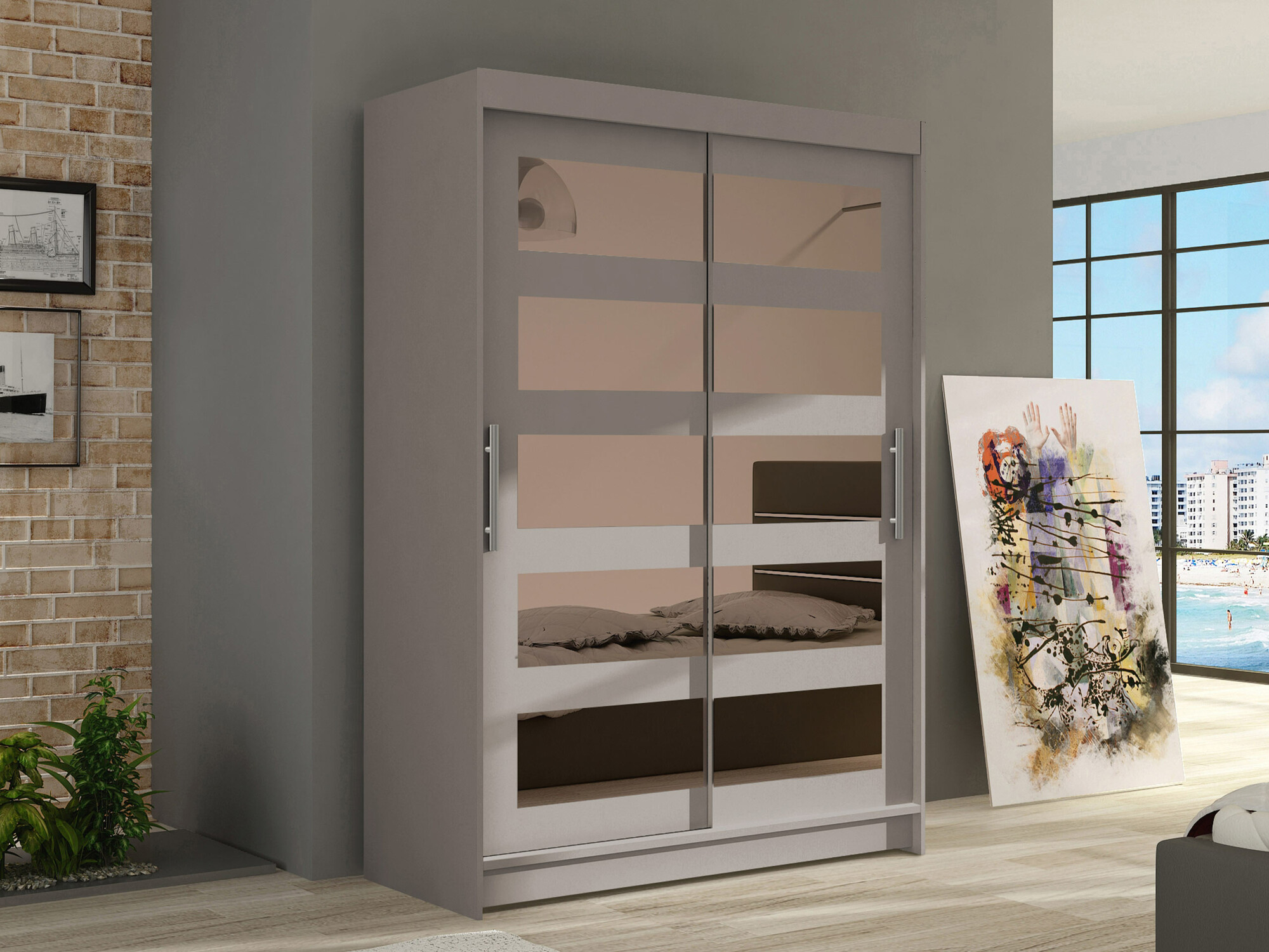 Wardrobe Closico Pacron IV (Cashmere)