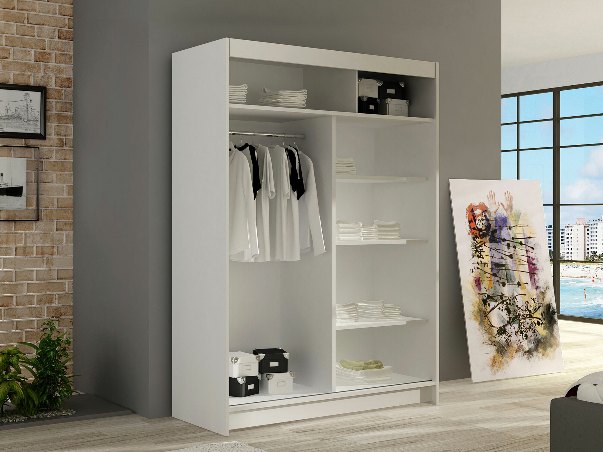 Wardrobe Closico Pacron IV (Cashmere)
