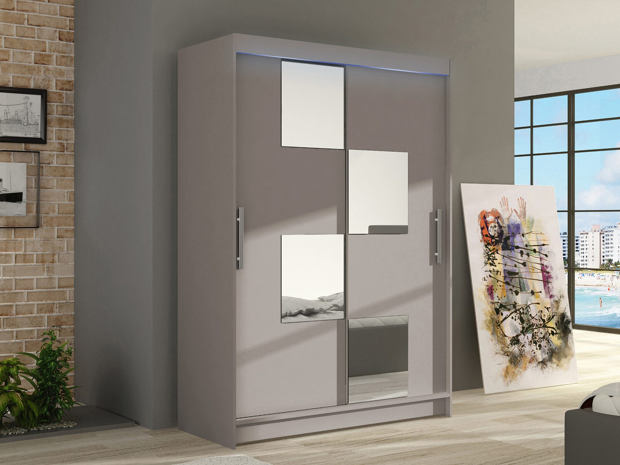 Wardrobe Closico Pacron III (Cashmere)