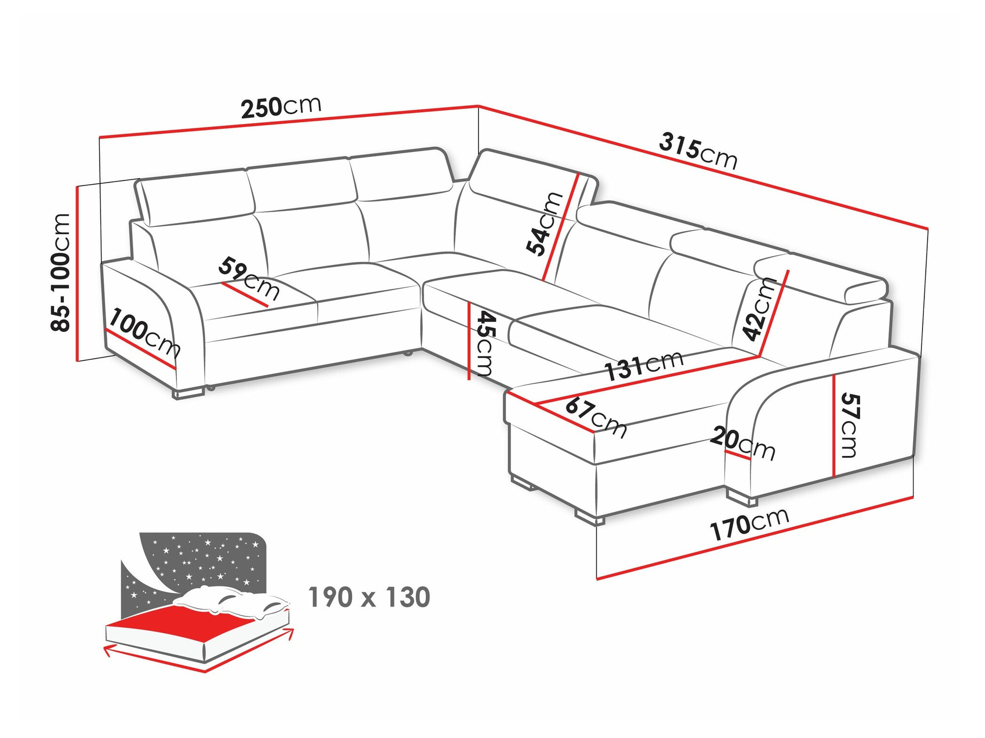 Corner sofa Ovos IV (Crown 2)
