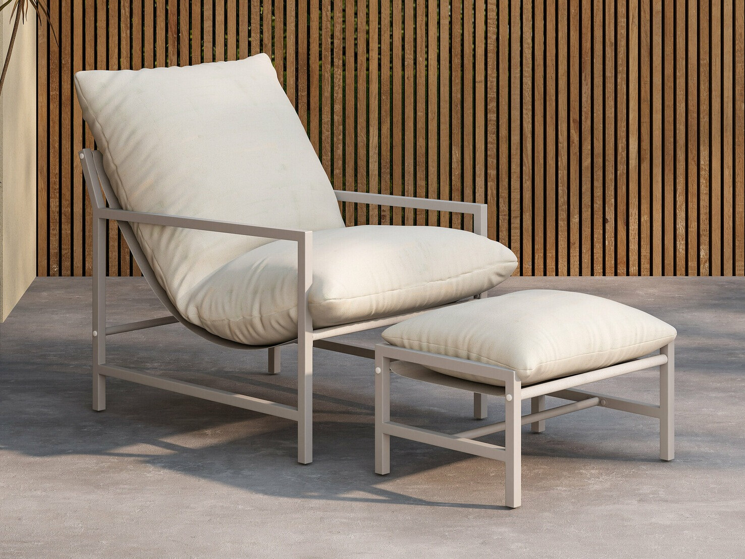 Outdoor furniture set Dallas 4739 (Beige)