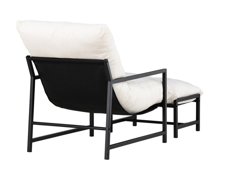 Outdoor furniture set Dallas 4739 (Black + Beige)