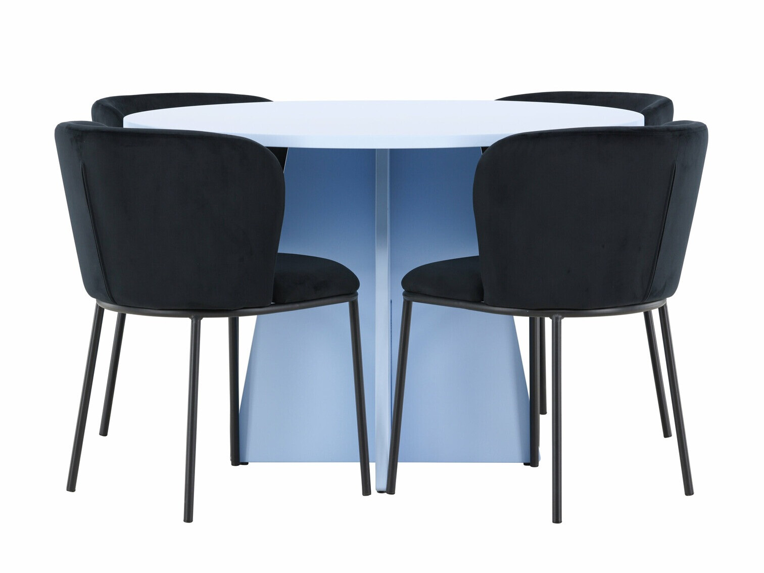 Dining set Dallas 4746 (Black)