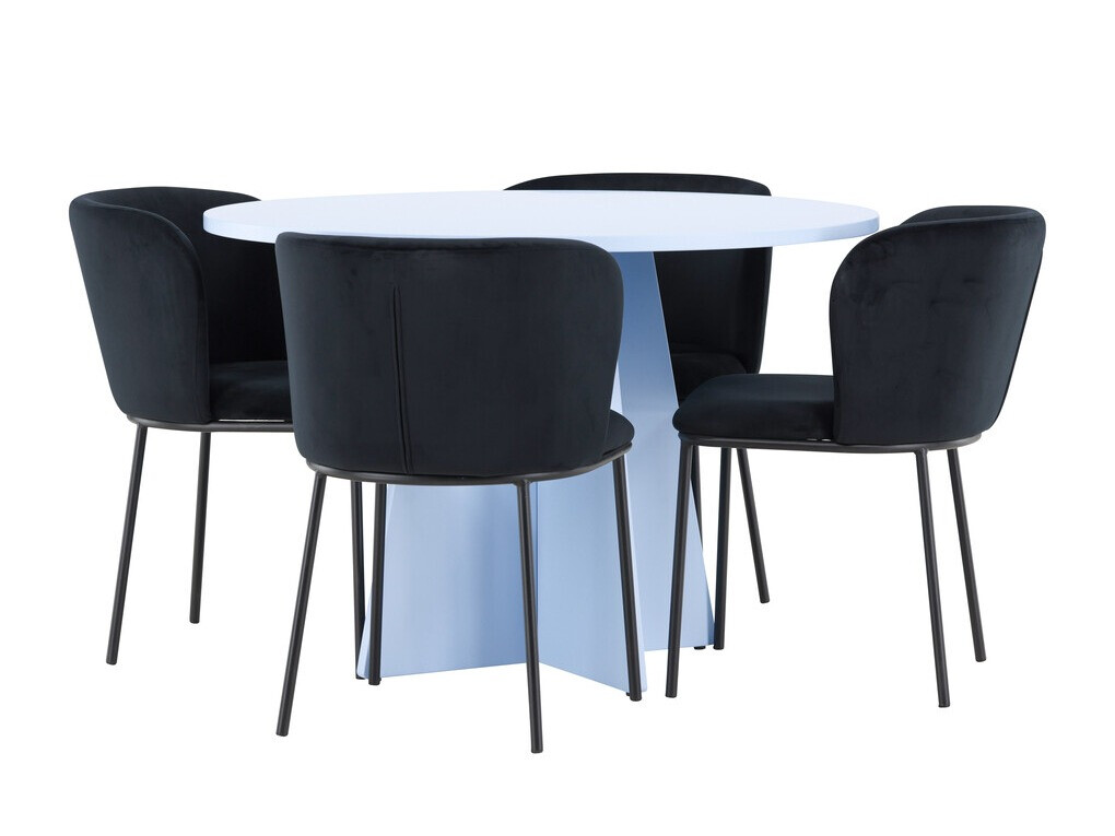 Dining set Dallas 4746 (Black)