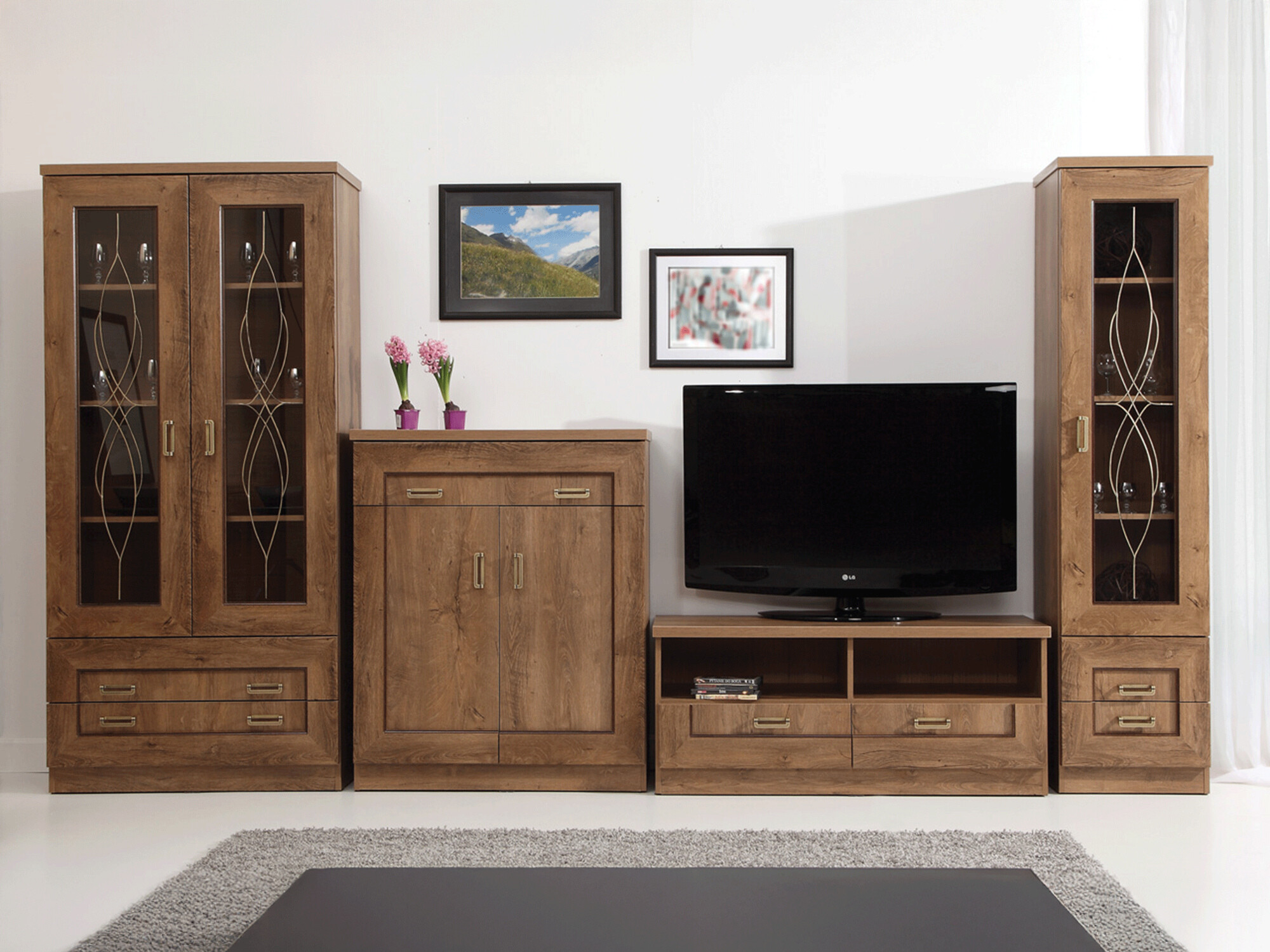 Living room set Lircava 119 (Lefkas oak)