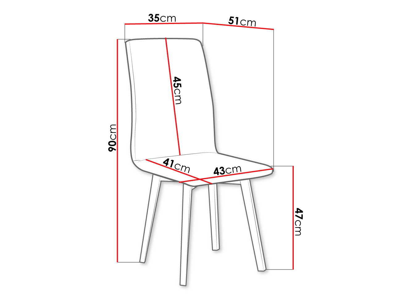 Chair Victorville 269 (Walnut)