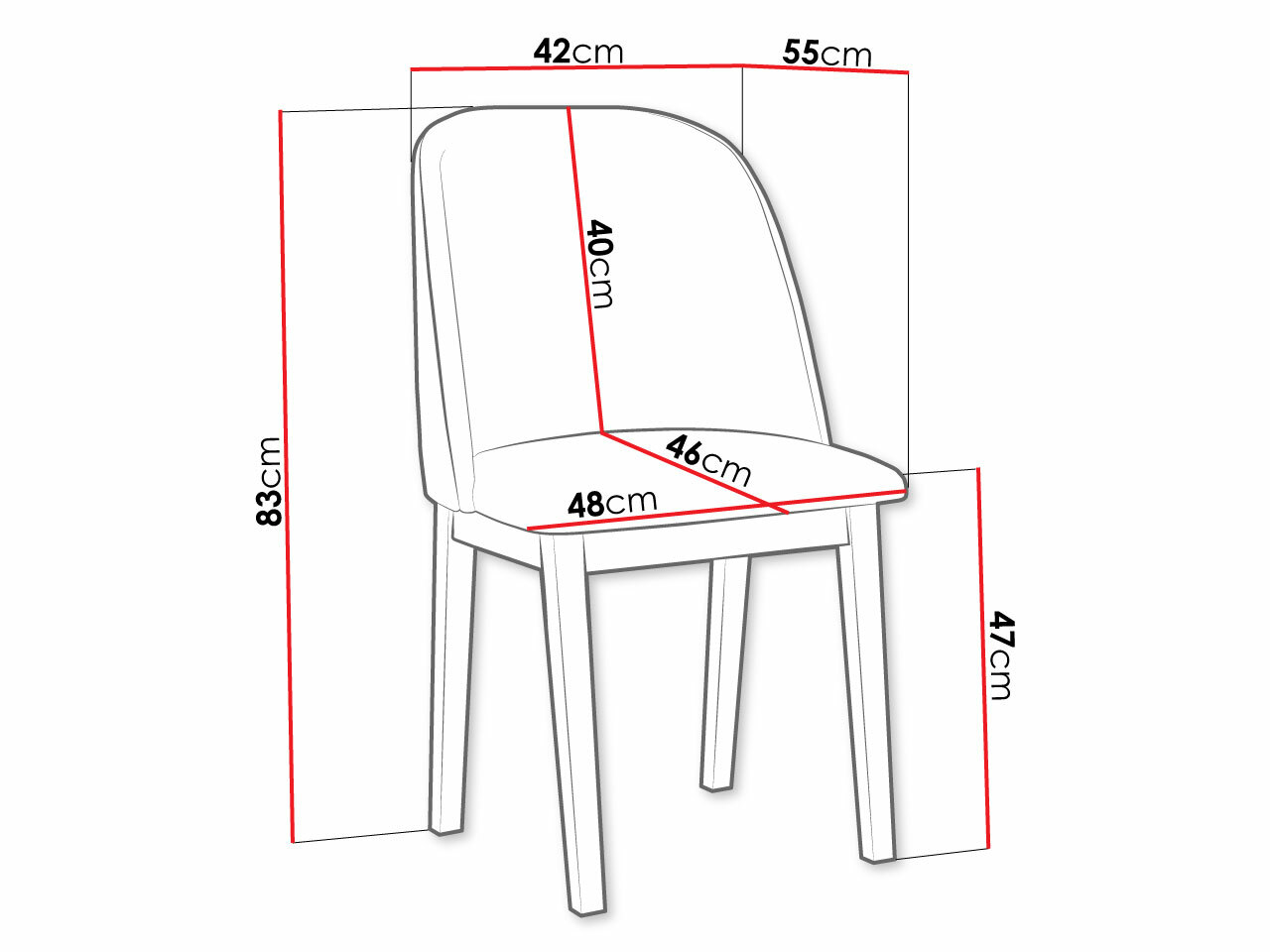 Chair Victorville 332 (Walnut)