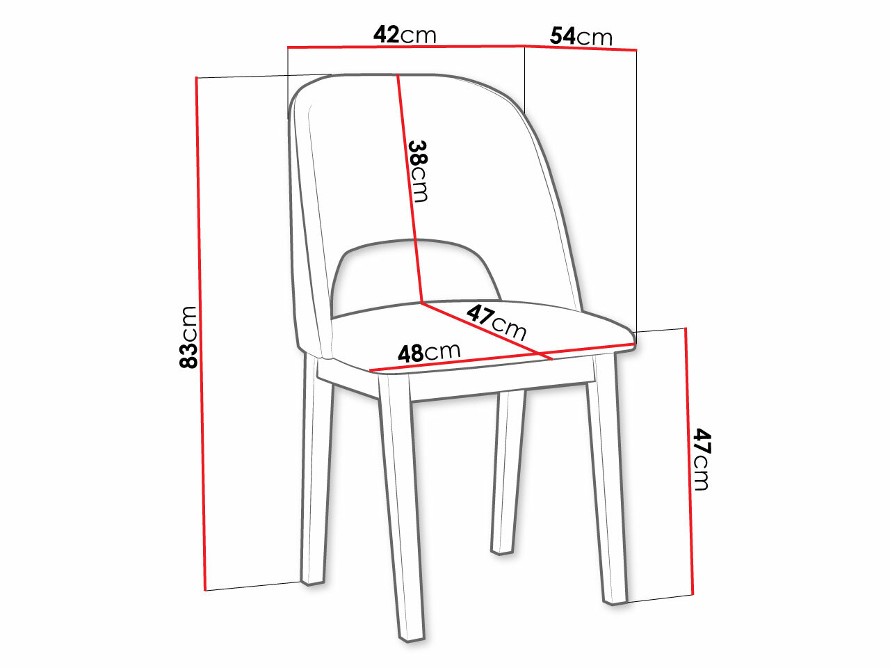 Chair Victorville 333 (Walnut)