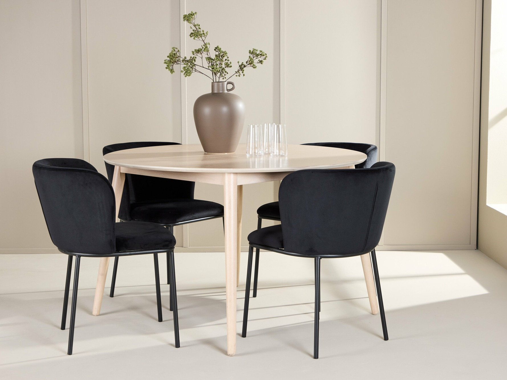 Dining set Dallas 4760 (Black)