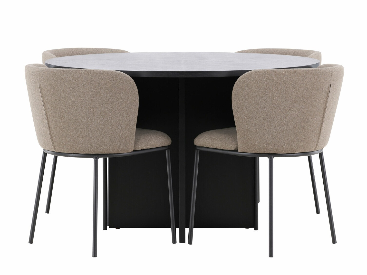 Dining set Dallas 4761 (Black)