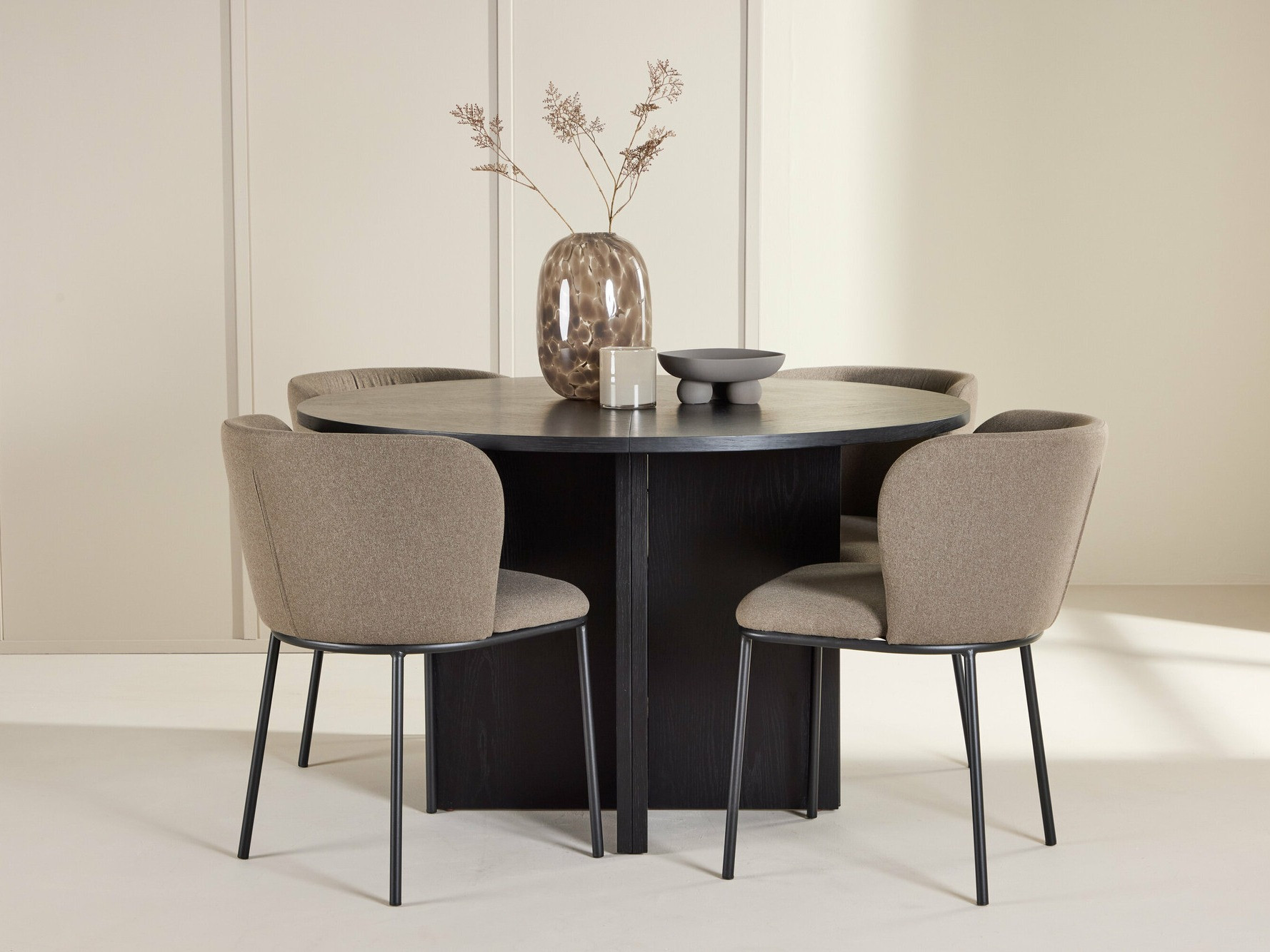 Dining set Dallas 4761 (Black)