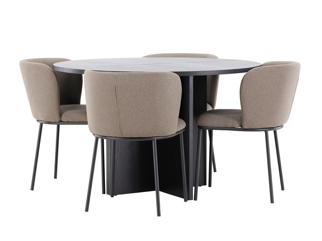 Dining set Dallas 4761 (Black)