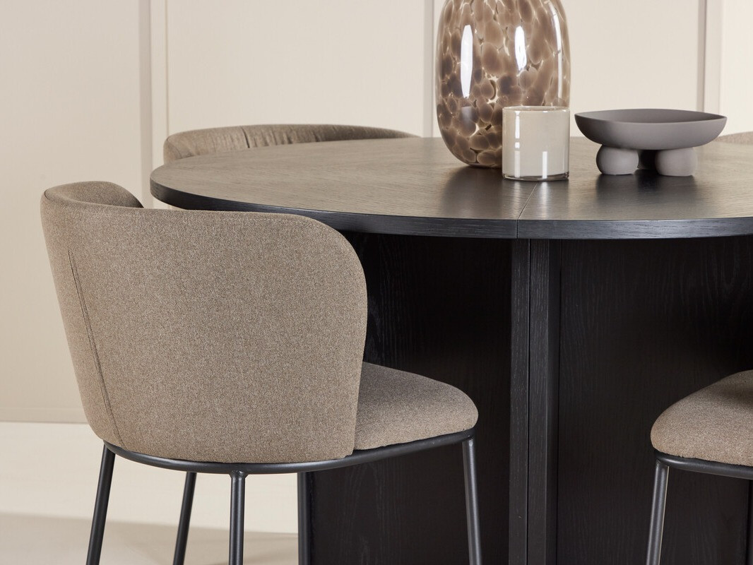 Dining set Dallas 4761 (Black)