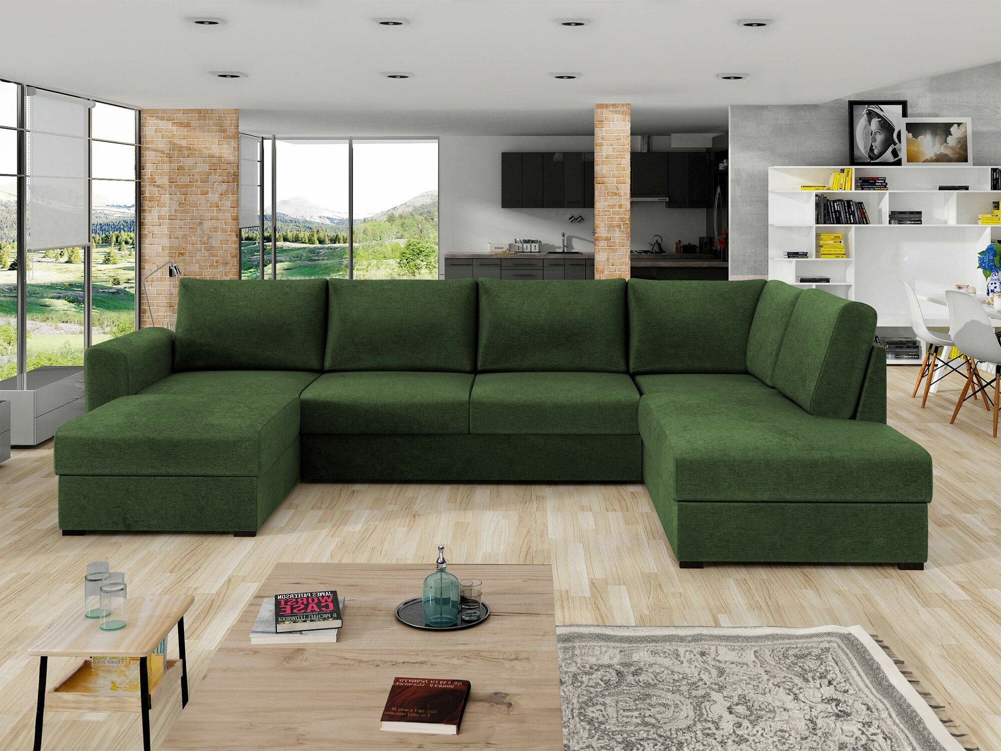 Corner sofa Comfivo Flumen (Clara 215.10)