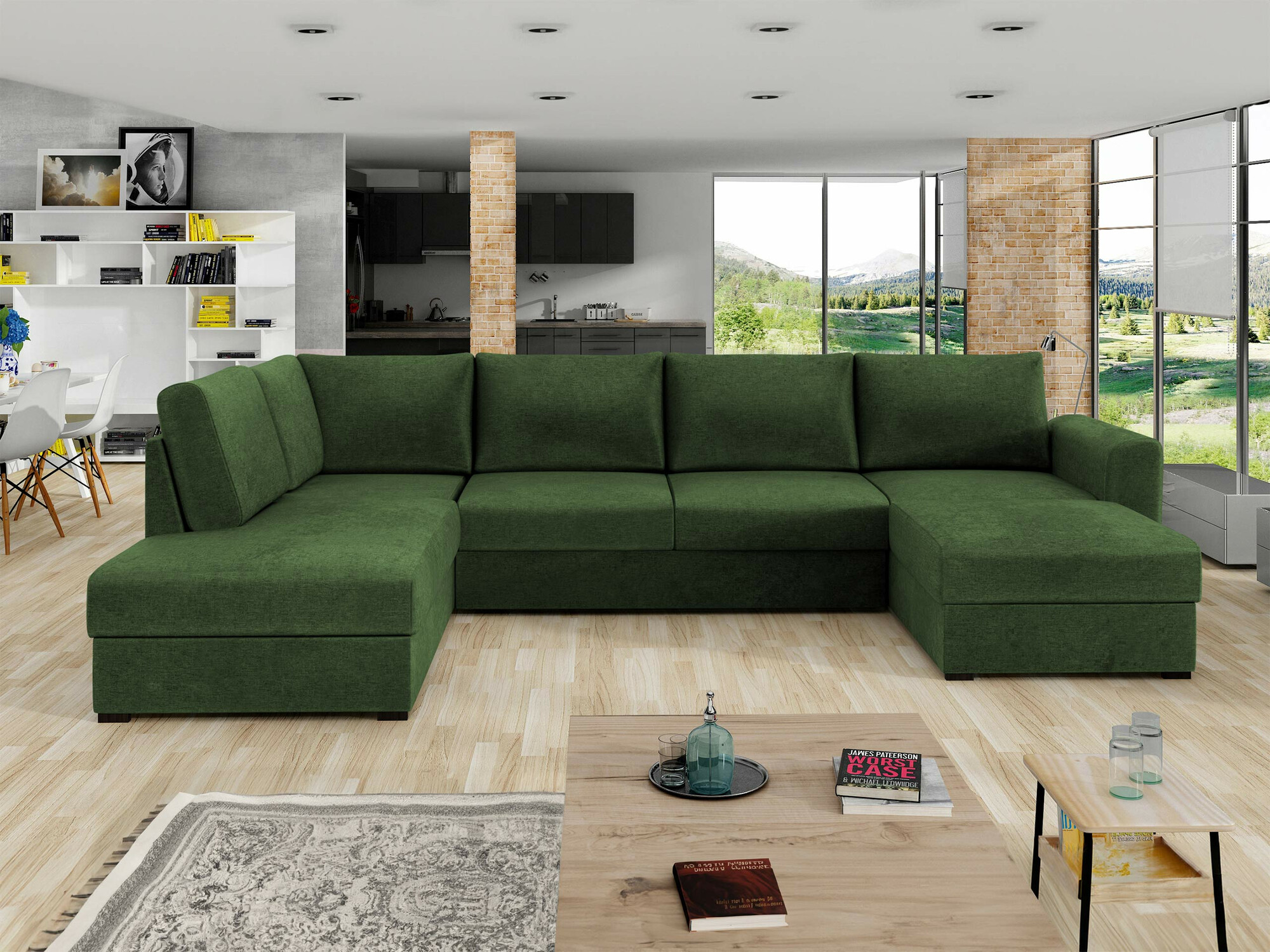 Corner sofa Comfivo Flumen (Clara 215.10)