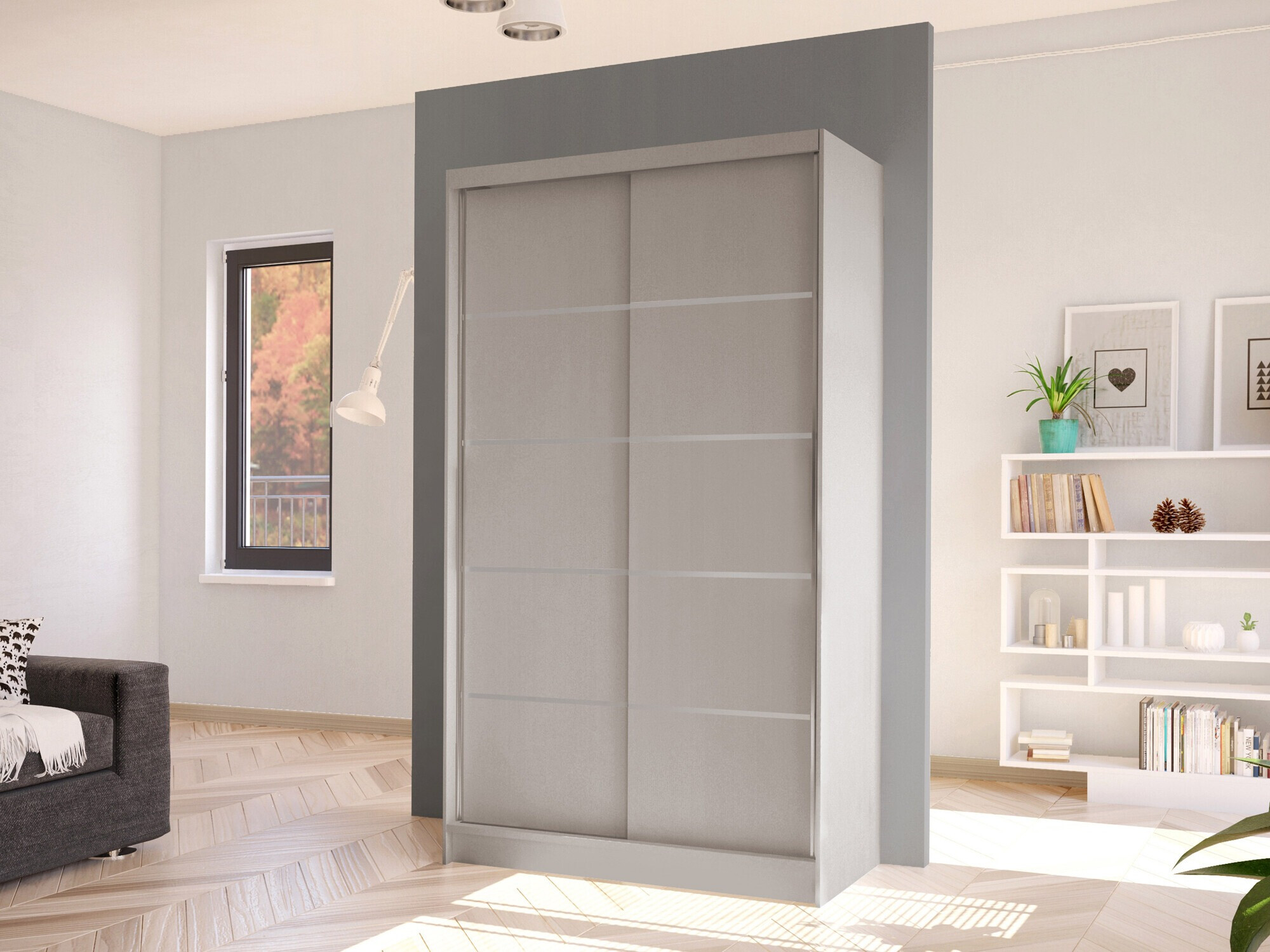 Wardrobe Closico Fractor IV (Cashmere)