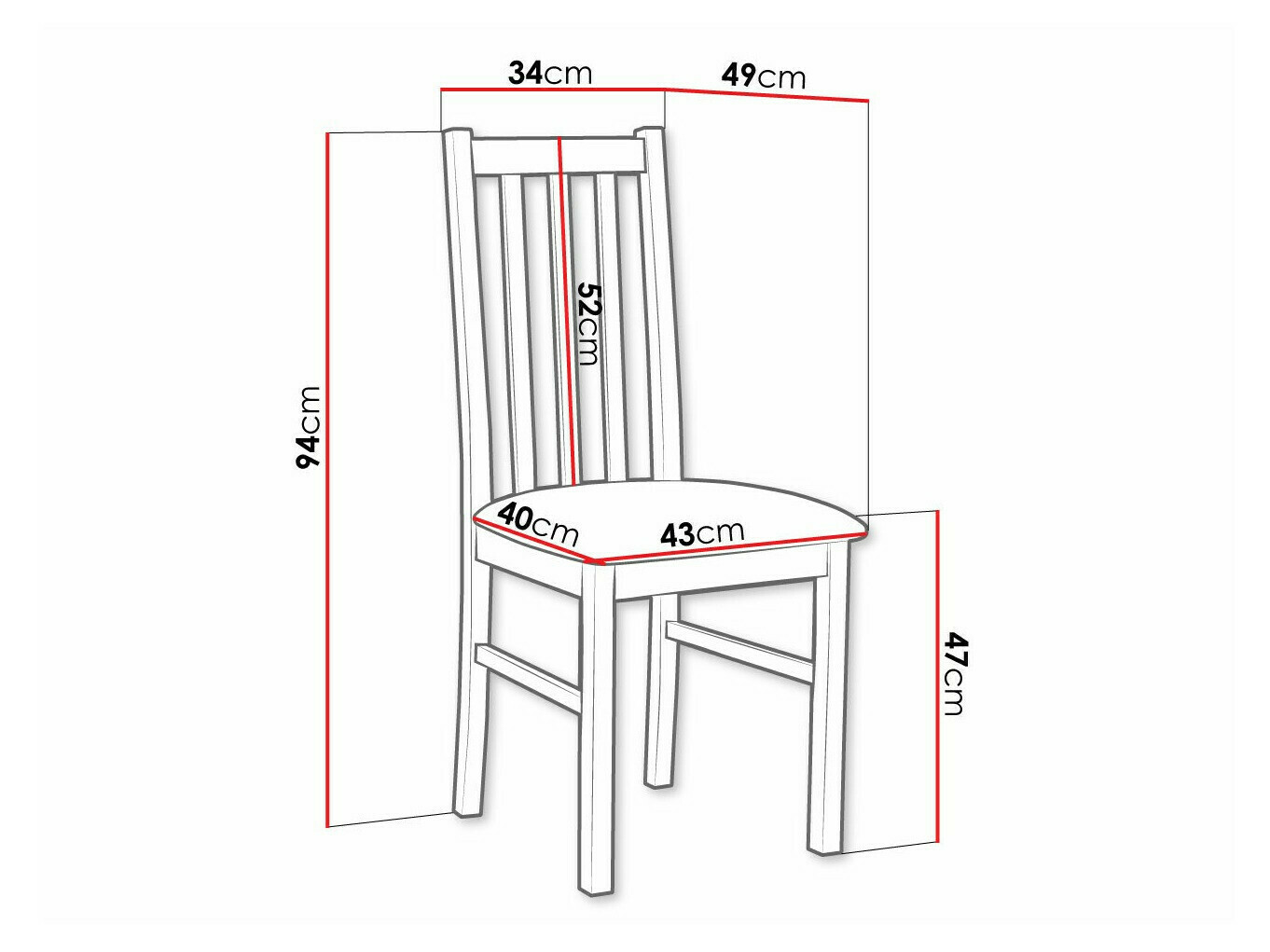 Chair Victorville 141 (Walnut)