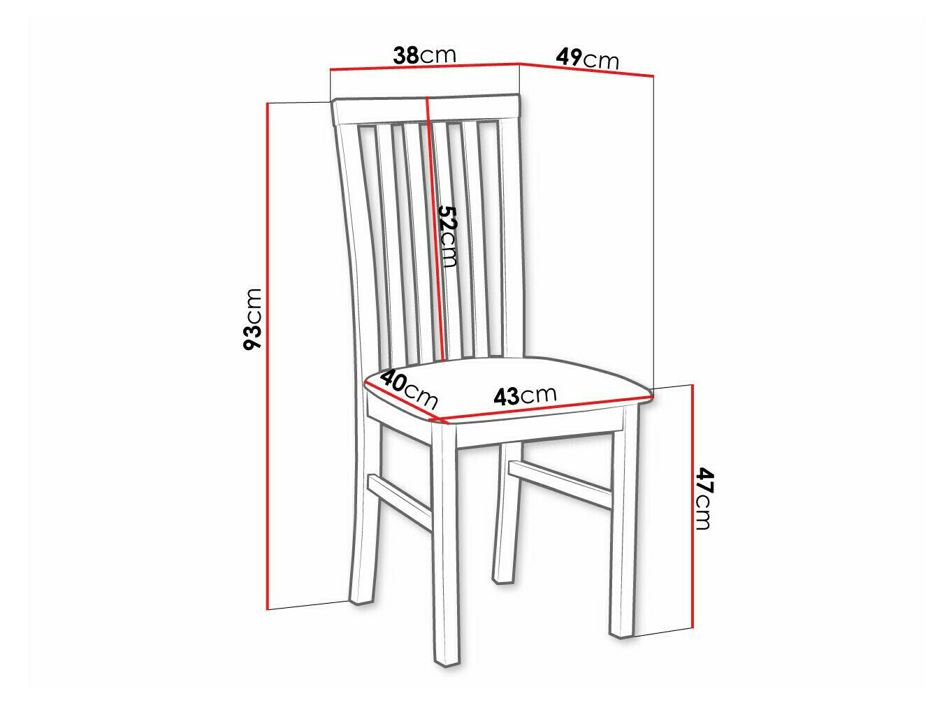 Chair Victorville 155 (Walnut)