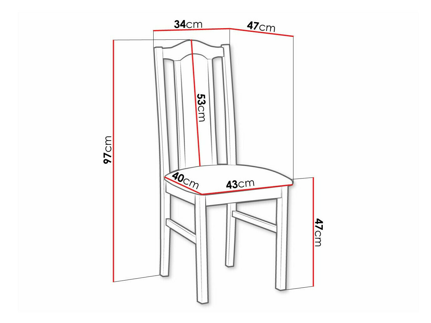 Chair Victorville 144 (Walnut)