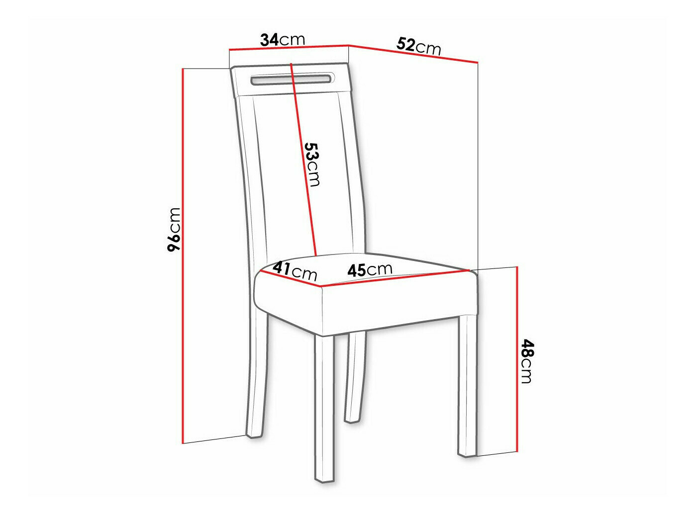 Chair Victorville 162 (Walnut)