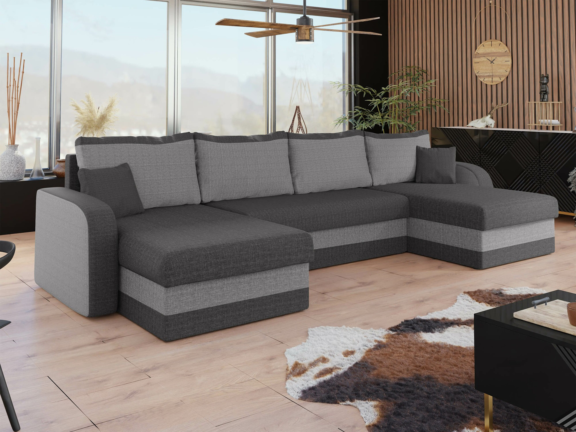 Corner sofa Comfivo 297 (Lux 06 + Lux 05)