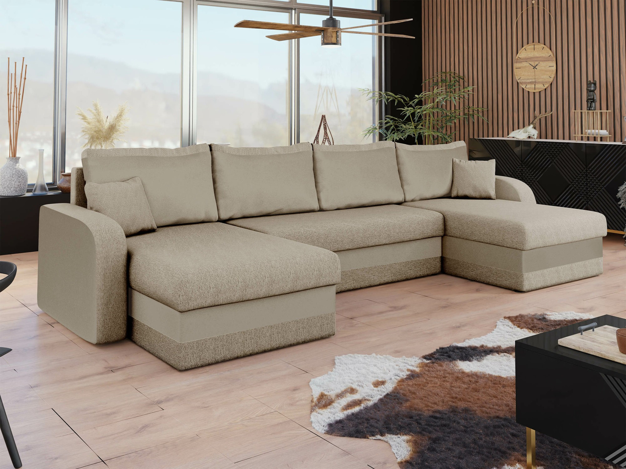 Corner sofa Comfivo 297 (Tatum 272 + Uttario Velvet 2979)