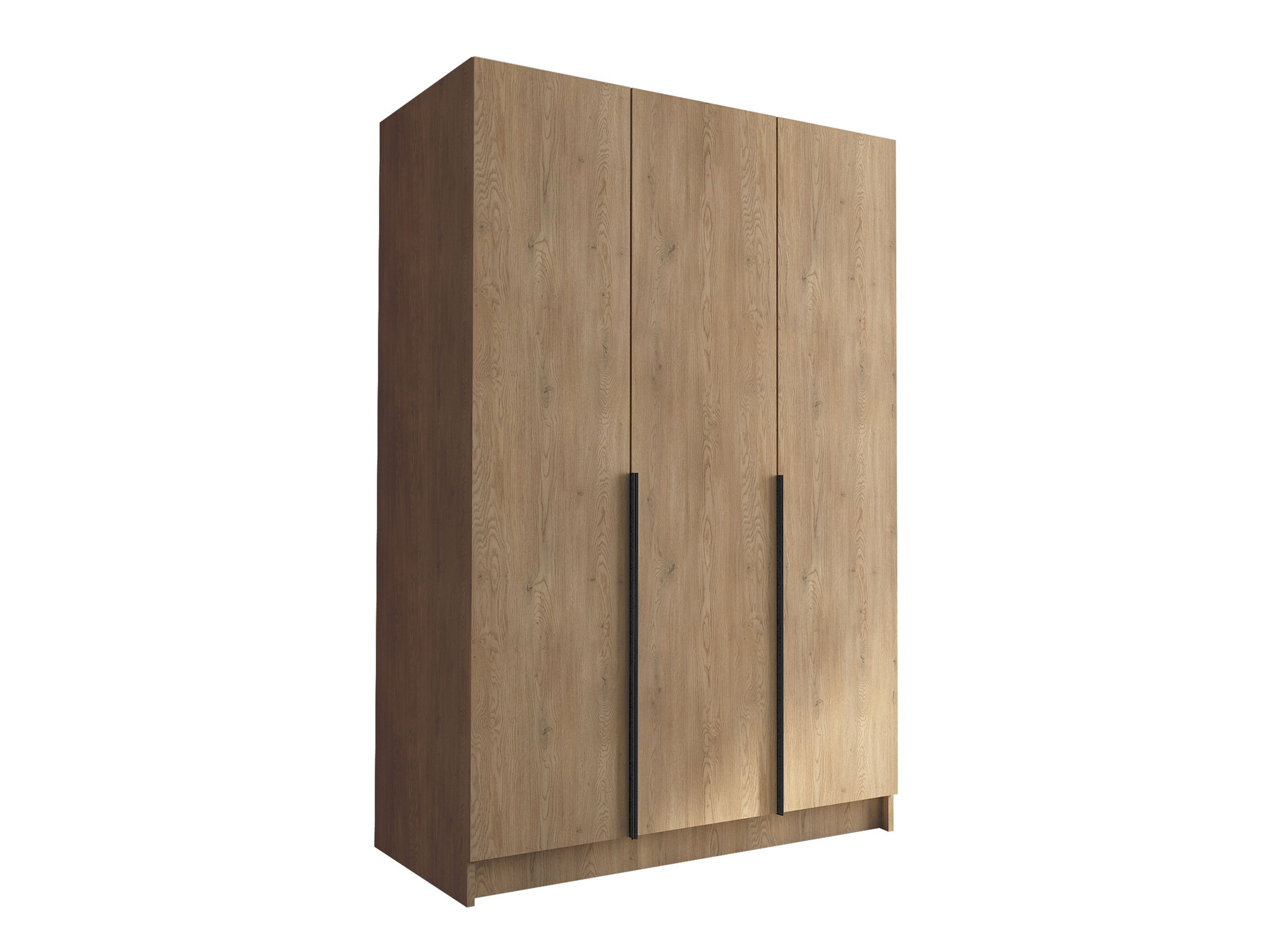 Wardrobe Closico Decoron I (Light wood + Black)