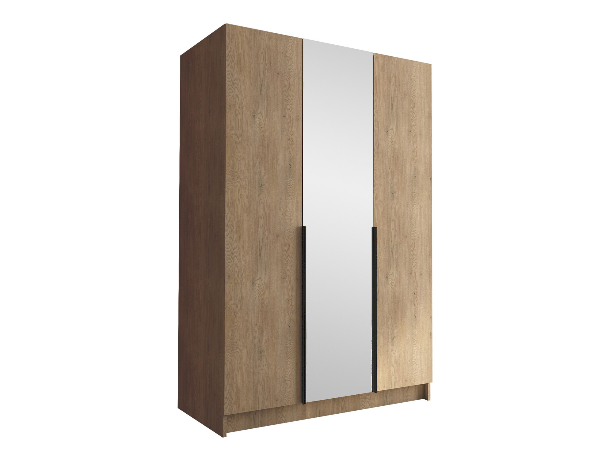 Wardrobe Closico Decoron II (Light wood + Black)
