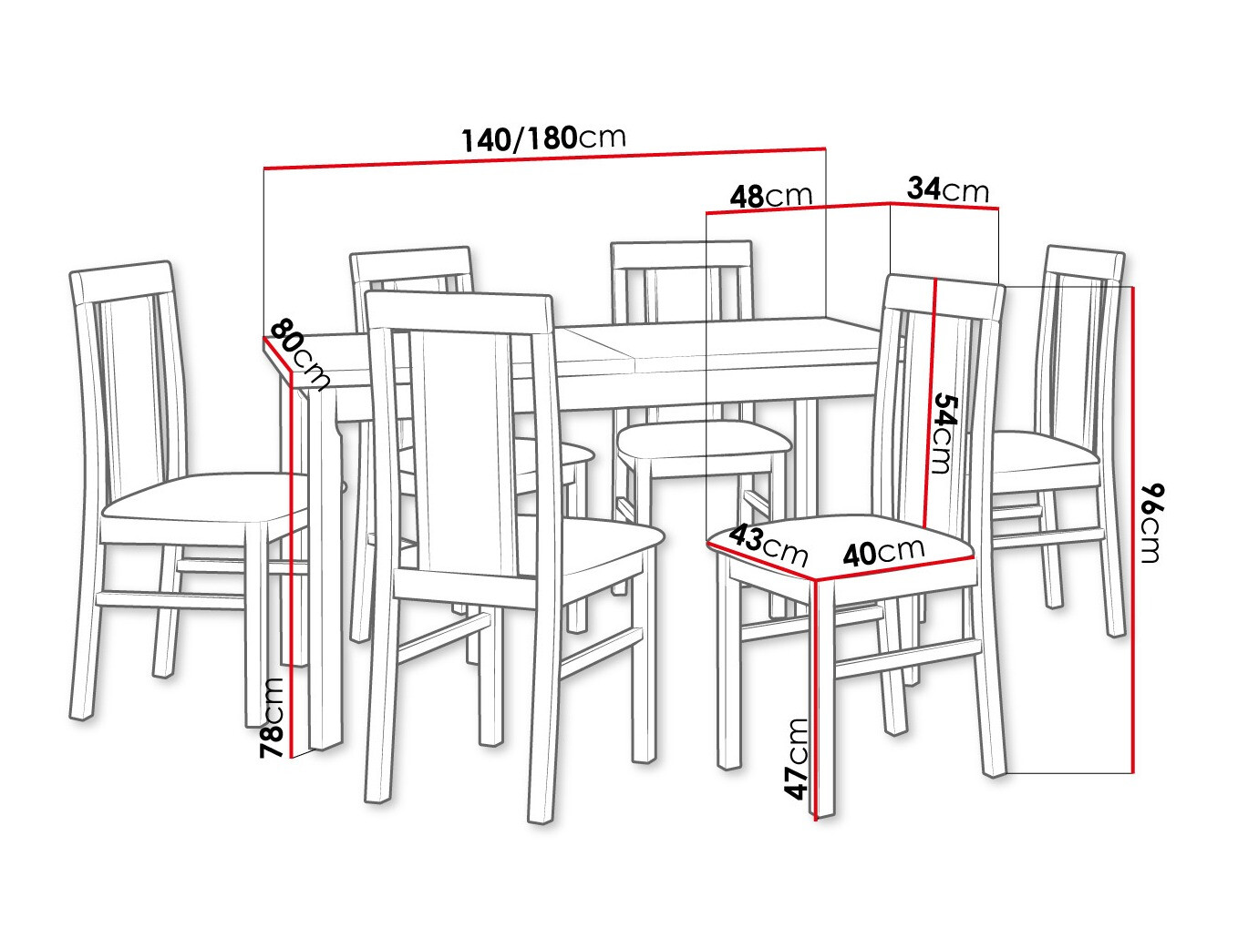 Dining set Victorville 315 (Zetta 297)