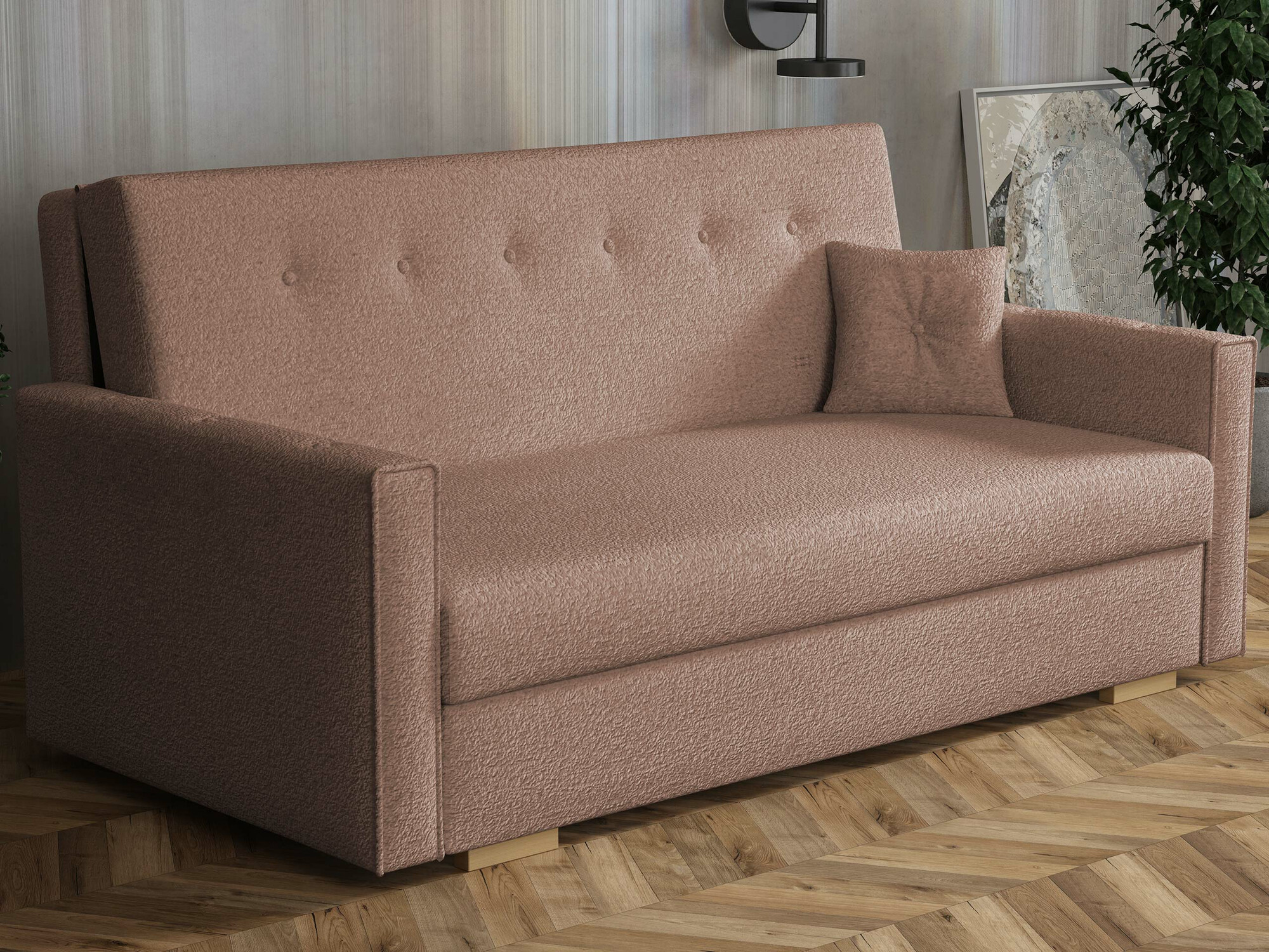 Sofa bed Caelrin IV (Coral 45)