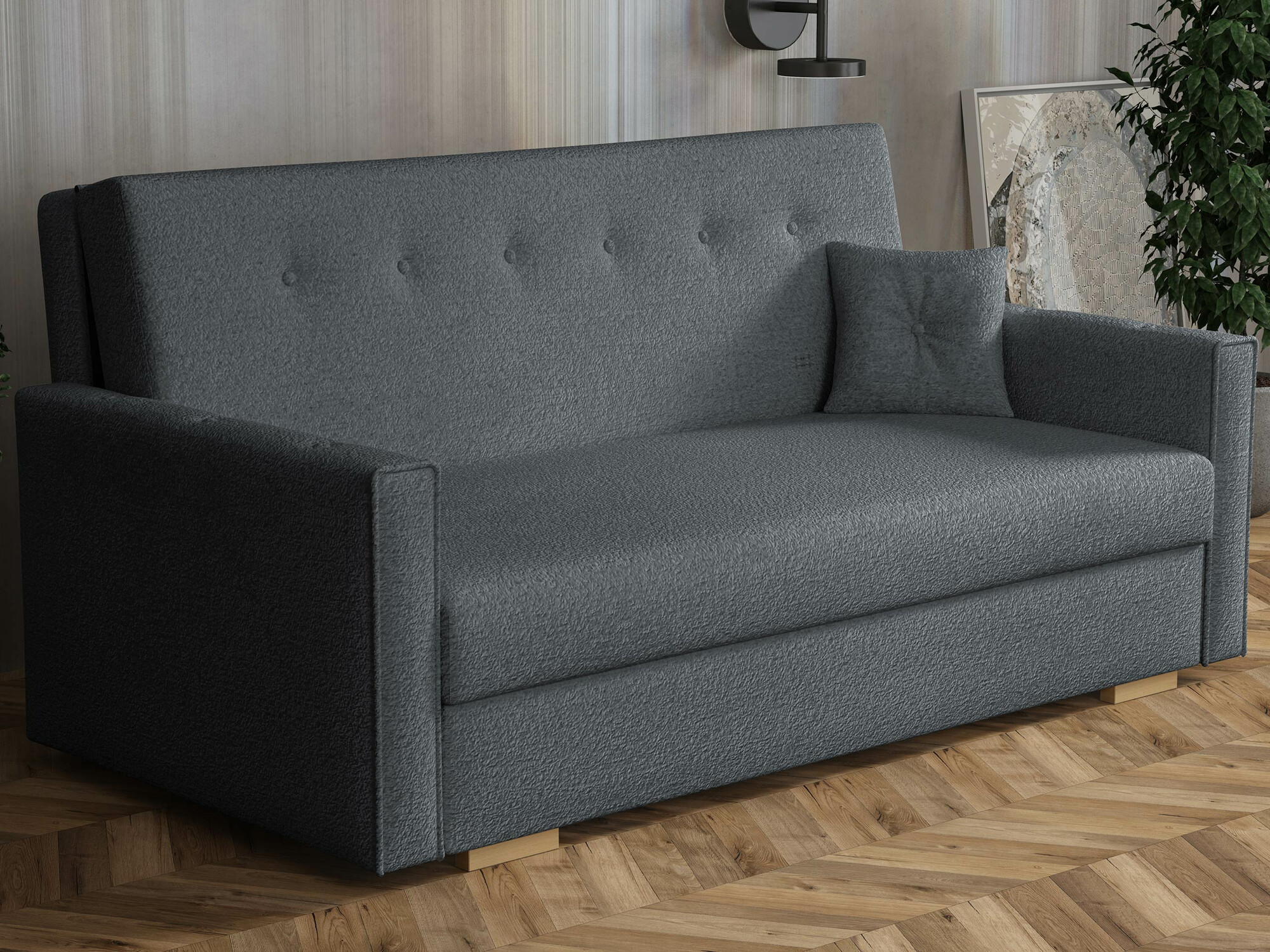 Sofa bed Caelrin IV (Coral 80)
