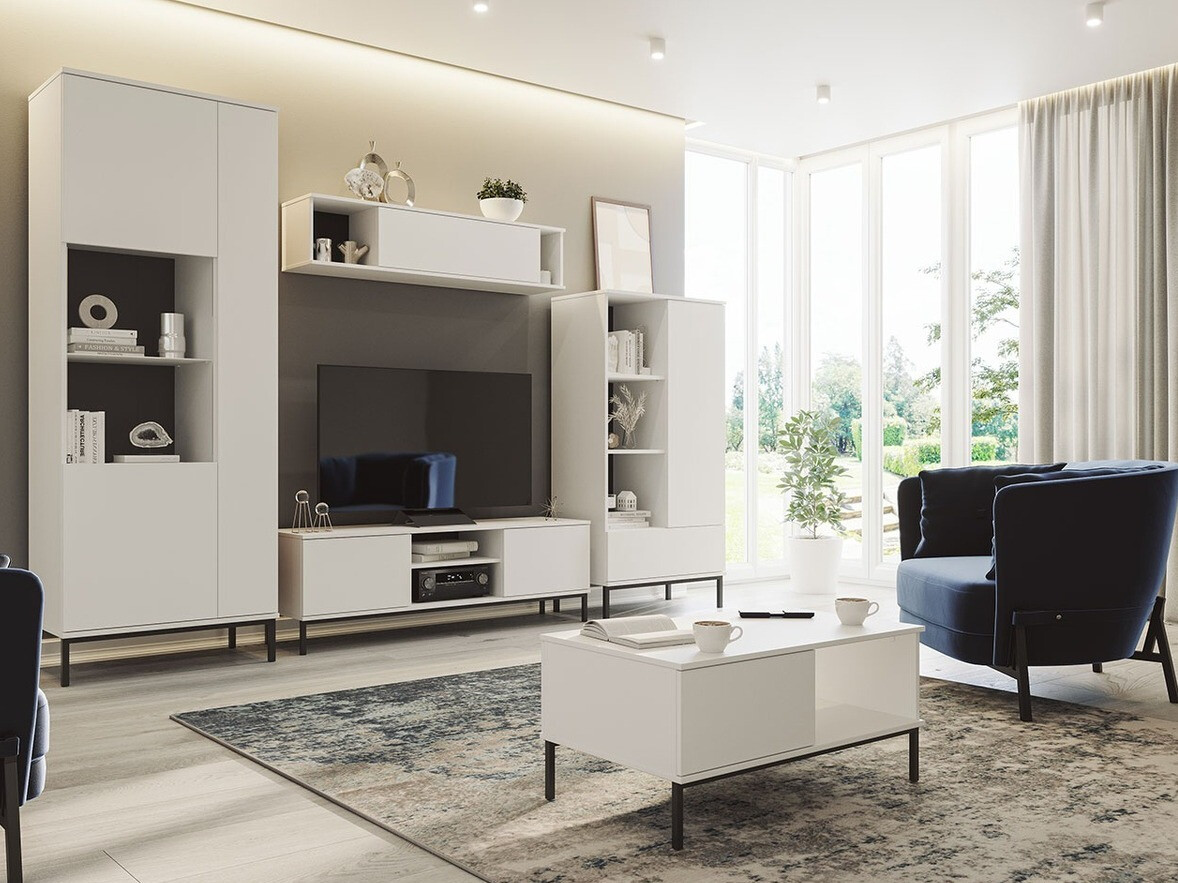 Living room set Lomsore 108 (White)