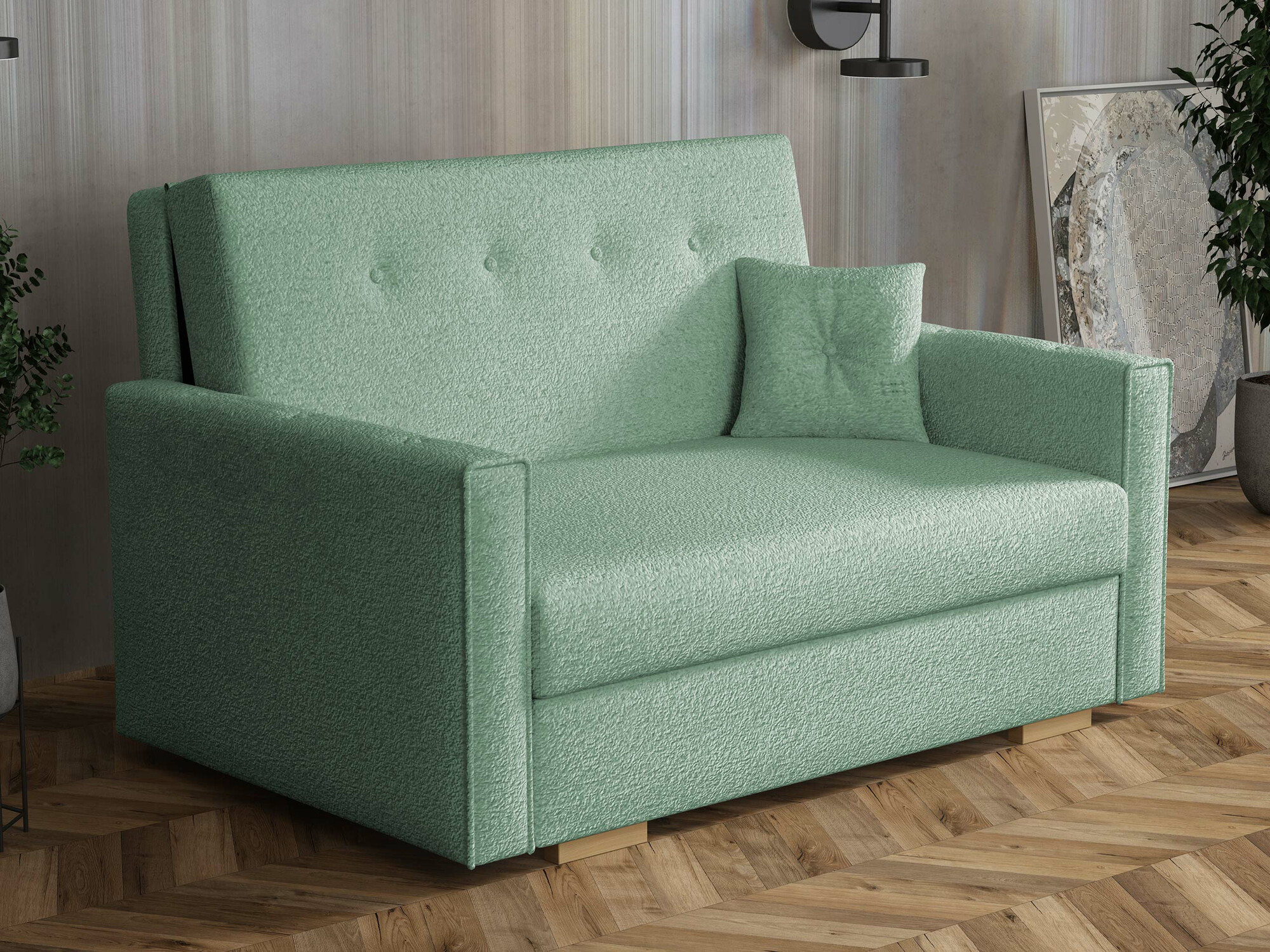 Sofa bed Caelrin II (Coral 55)