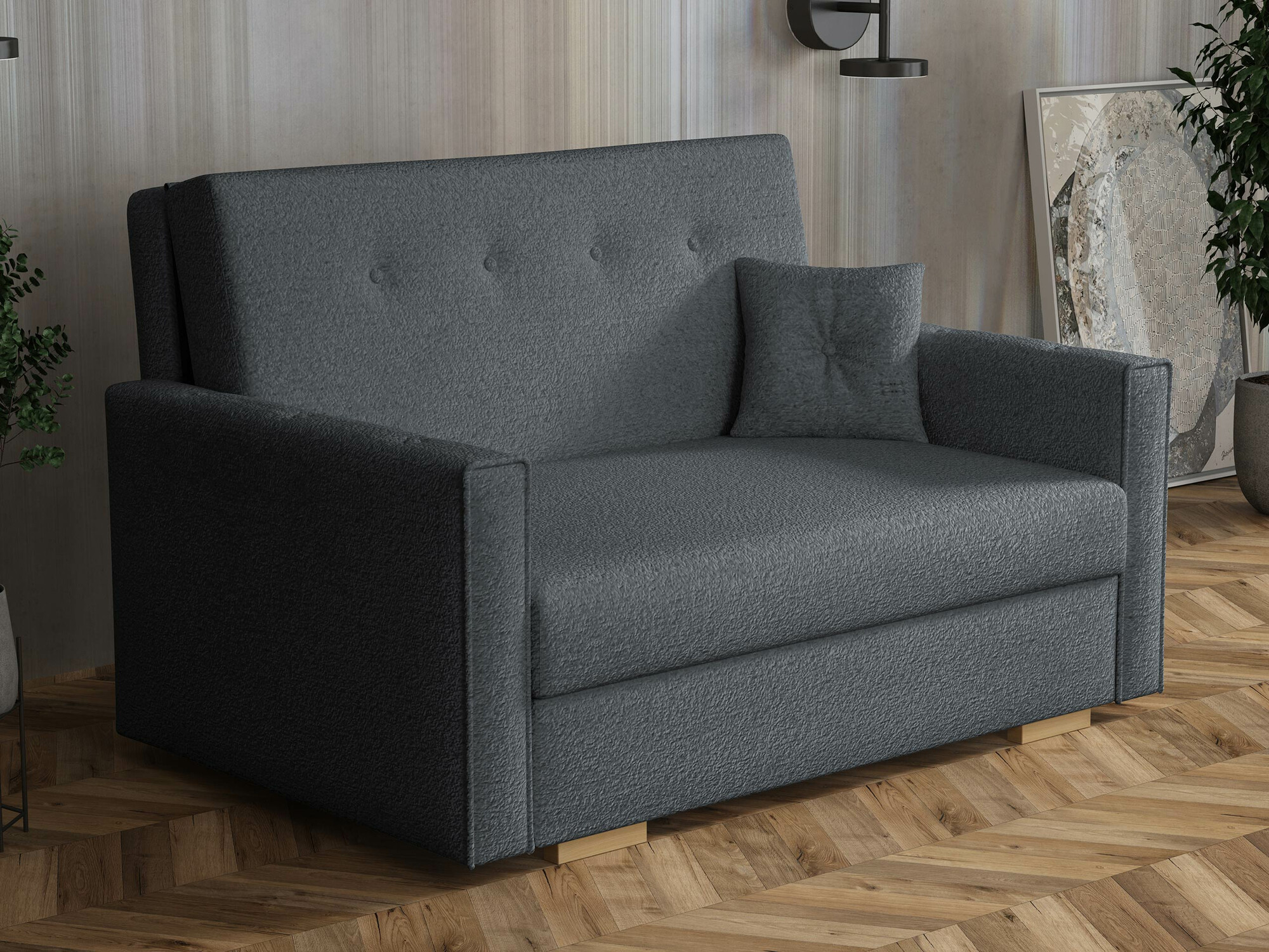 Sofa bed Caelrin II (Coral 80)