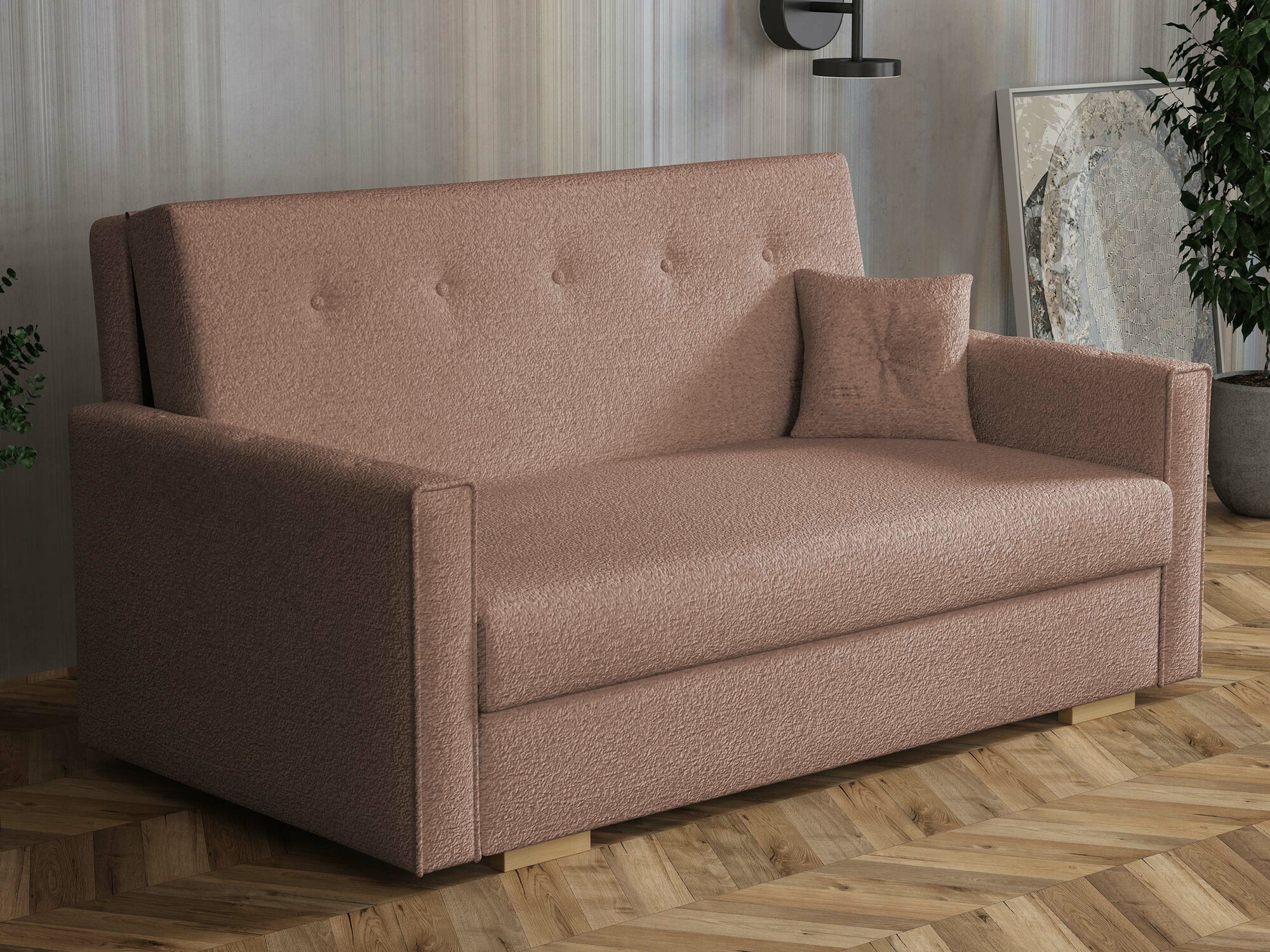 Sofa bed Caelrin III (Coral 45)