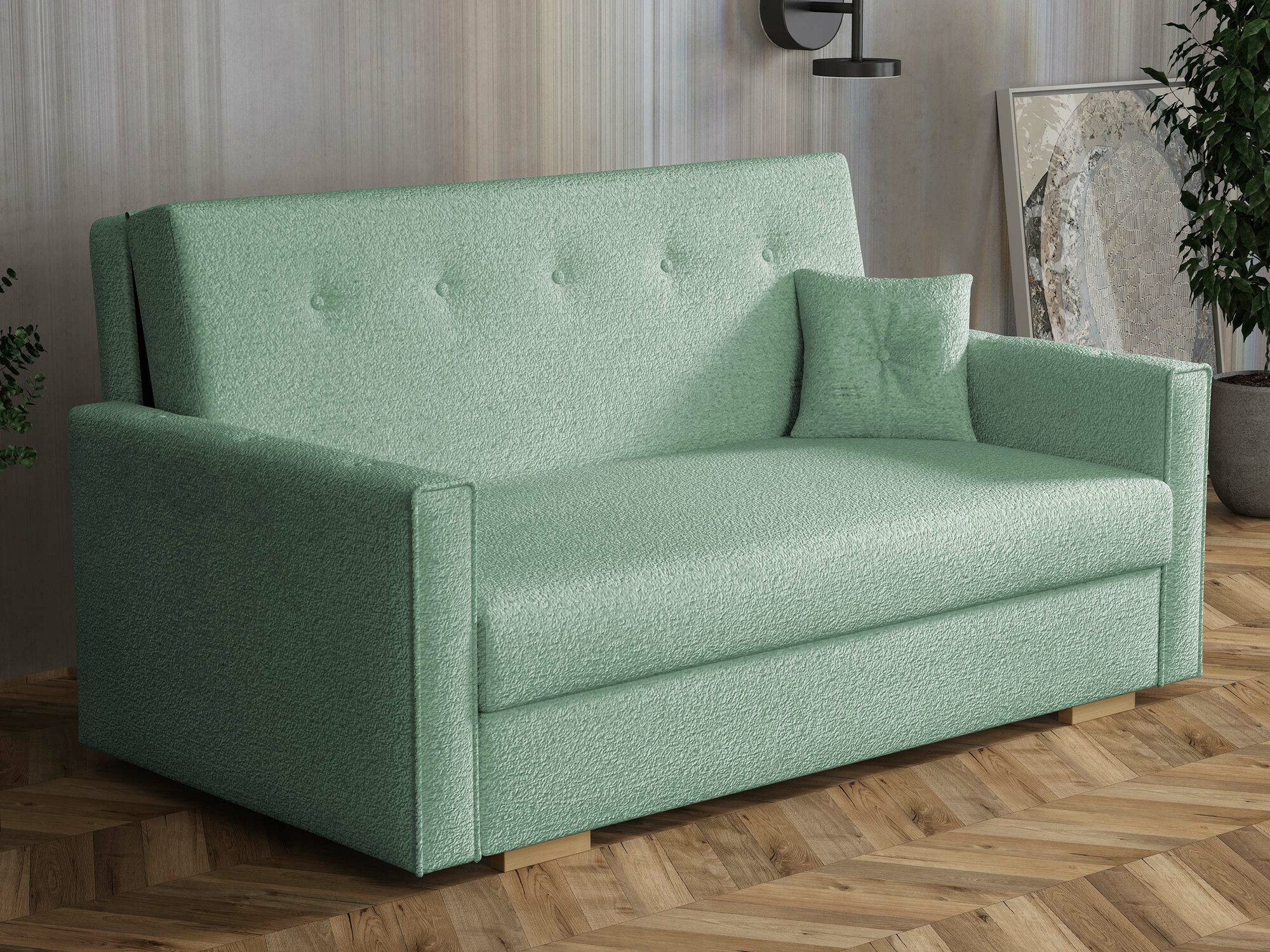 Sofa bed Caelrin III (Coral 55)